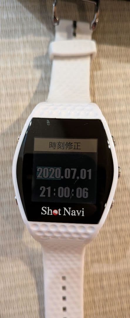 ShotNavi INFINITY ホワイト GPSナビ