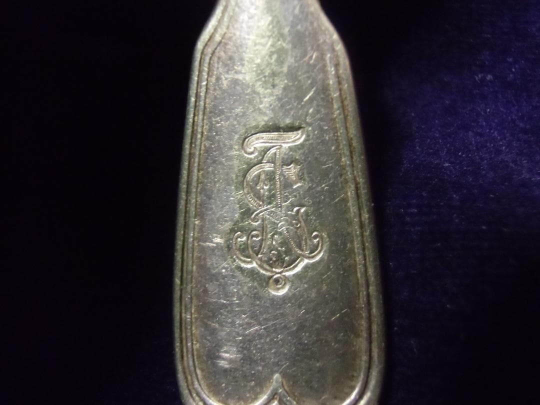 Ｗ帝政ドイツ軍＊１９１６年＊プロイセン野戦砲兵射撃学校コーヒースプーン（実物）