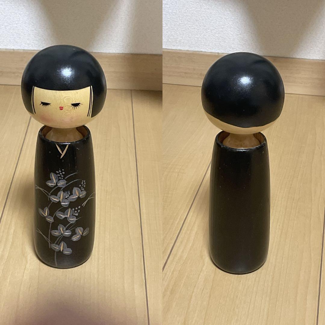 近代こけし　真一郎作　萩の里　箱あり　8体セット　まとめ売り