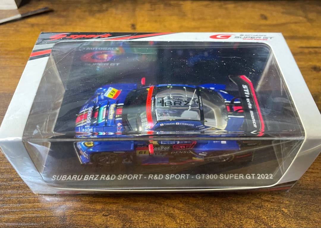 スバル SUBARU BRZ GT300 2022モデル スパーク1/43