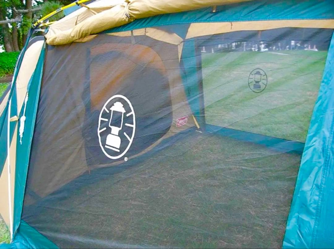 『極美品』コールマンテント ラウンドスクリーン2ルームハウス