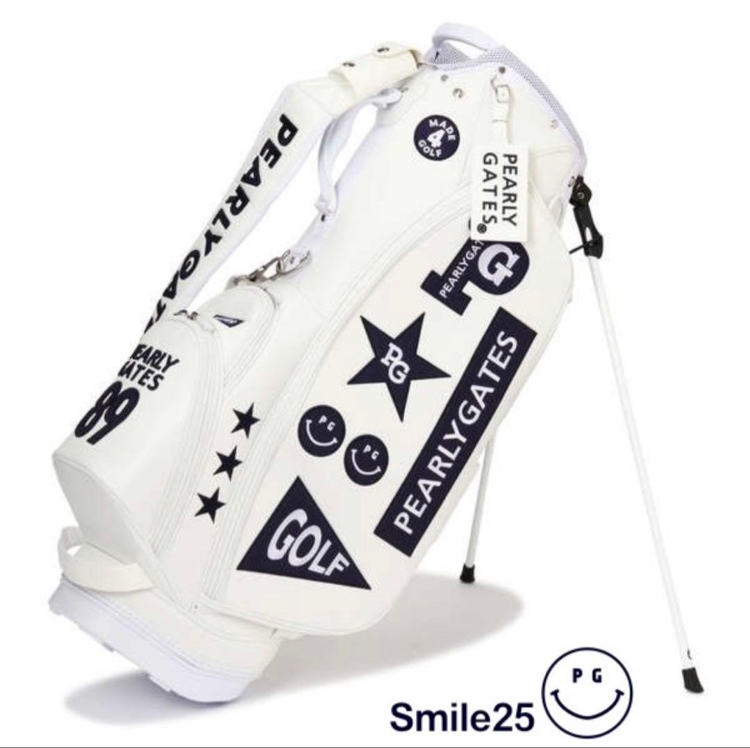 PEARLYGATES パーリーゲイツ　スマイル-25 スタンド式キャディバッグ