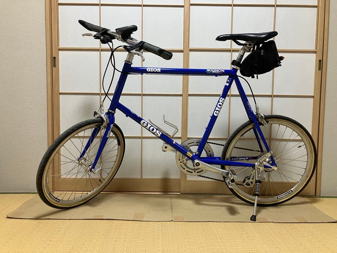 GIOS MIGNON青 ミニベロ20inch ミグノン アクセサリー付