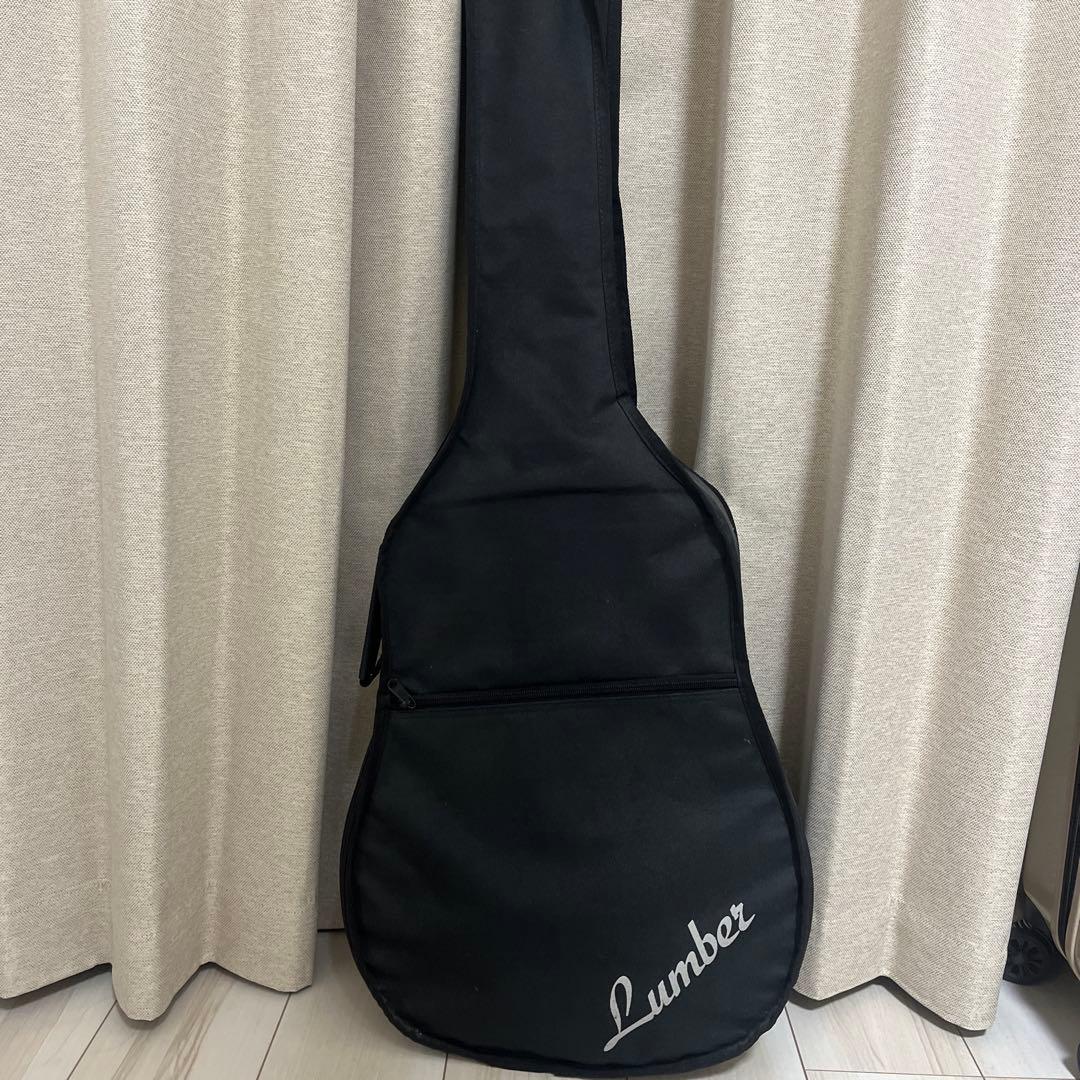 Lumber アコースティックギターとケース
