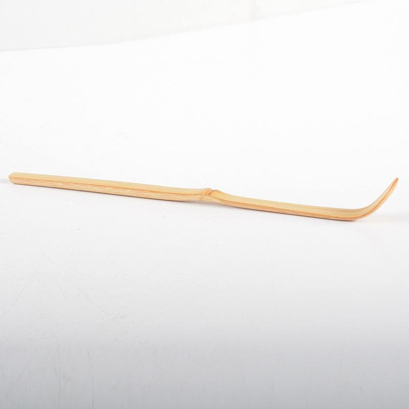 ますちゃん　十五代鵬雲斎　自作　茶杓　銘「岩清水」　共筒共箱　V　6313