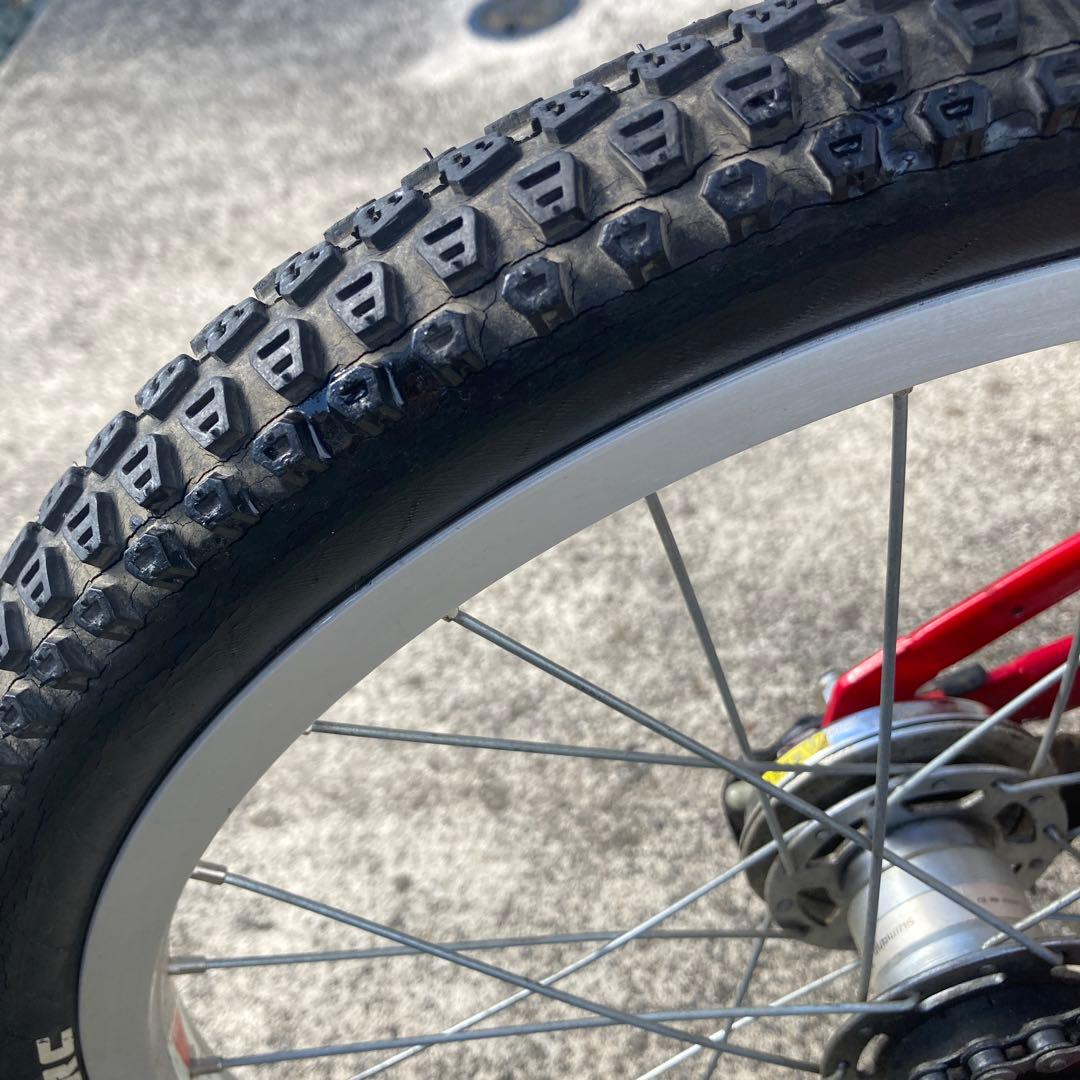 TAKARA YAMAHA DT 電動アシスト自転車 ホワイト/レッド充電不可