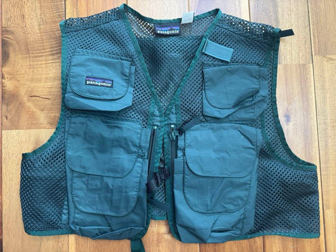 Patagonia フィッシングベスト ダークグリーン