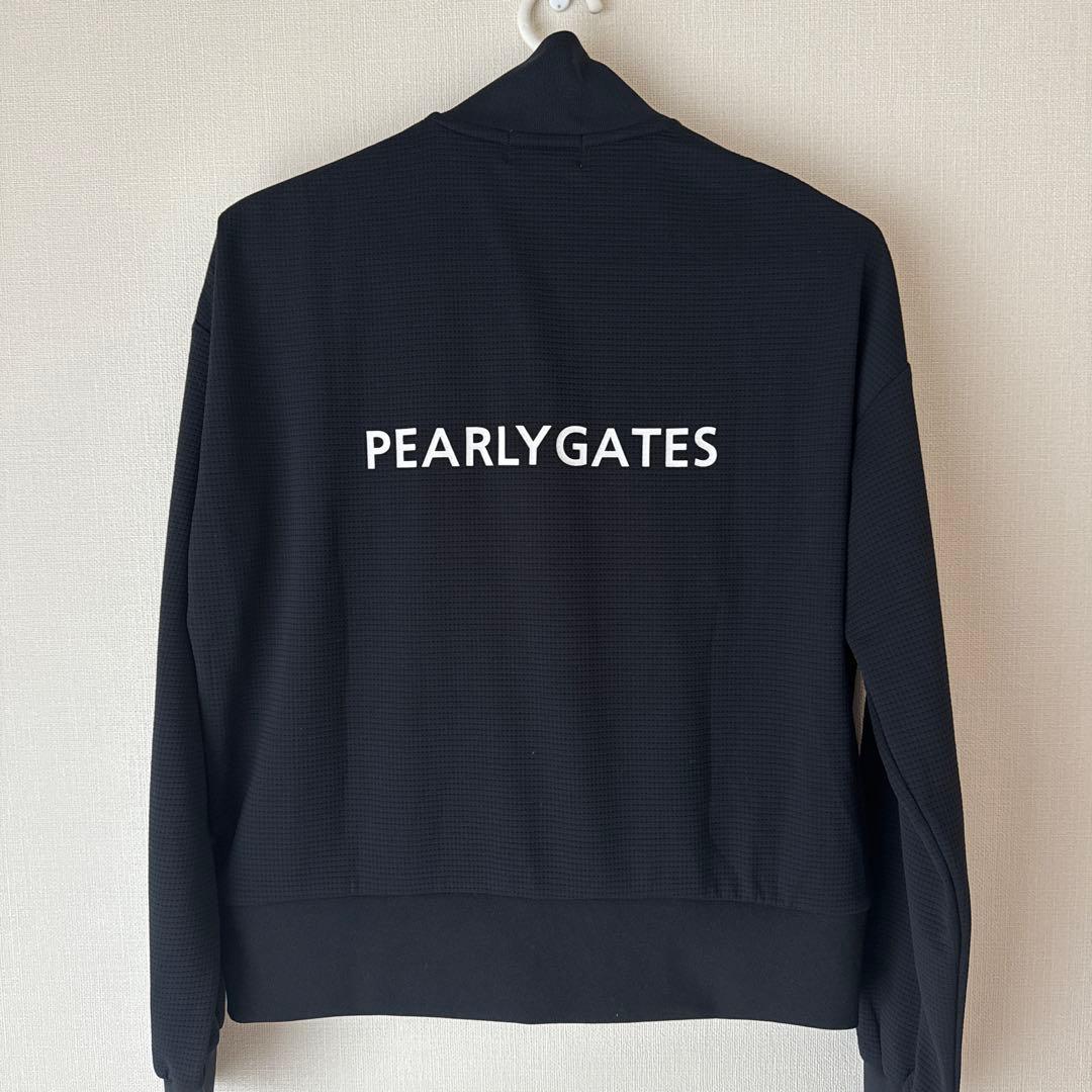 PEARLY GATES ブラック ジップアップジャケット