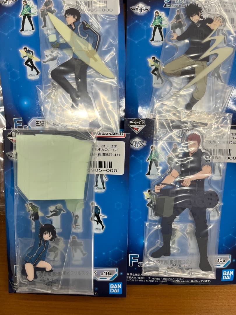 d*9様 ワールドトリガー ワートリ 名場面ジオラマフィギュア アクリルスタンド