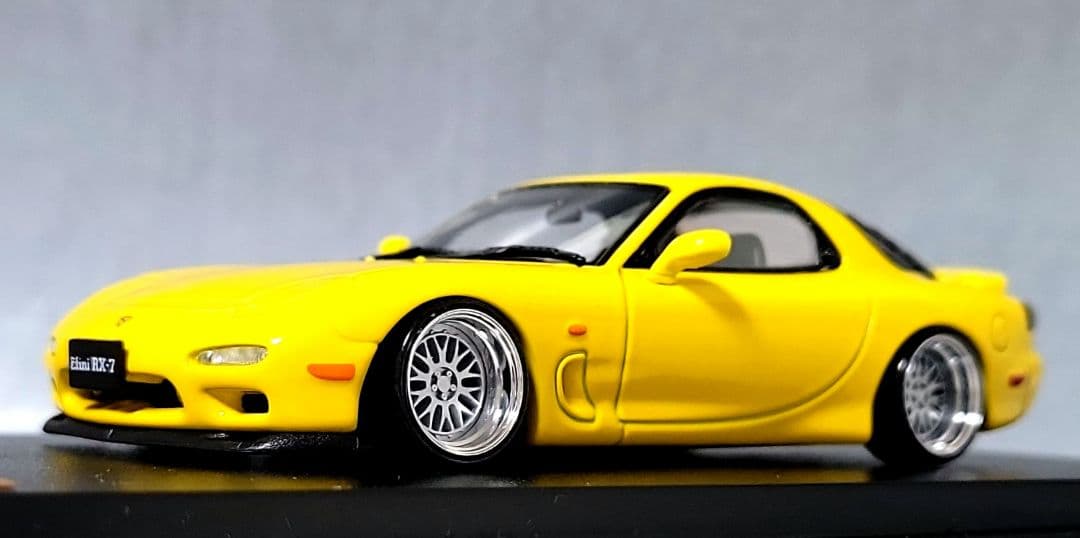 1/43　マツダ　RX-7改　FD3S　BBS-LM　ホイール　アルミ製　深リム