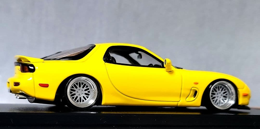 1/43　マツダ　RX-7改　FD3S　BBS-LM　ホイール　アルミ製　深リム