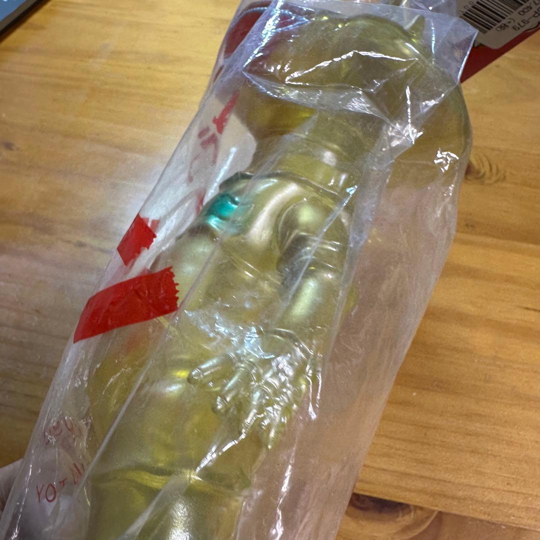 M1号 カネゴン クリアイエロー ソフビ 6038