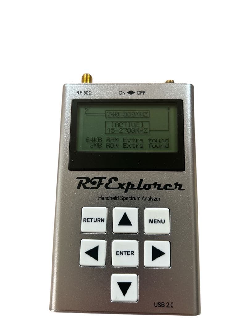 ●RFExplorer 3G Combo スペクトラムアナライザー 通電確認済み