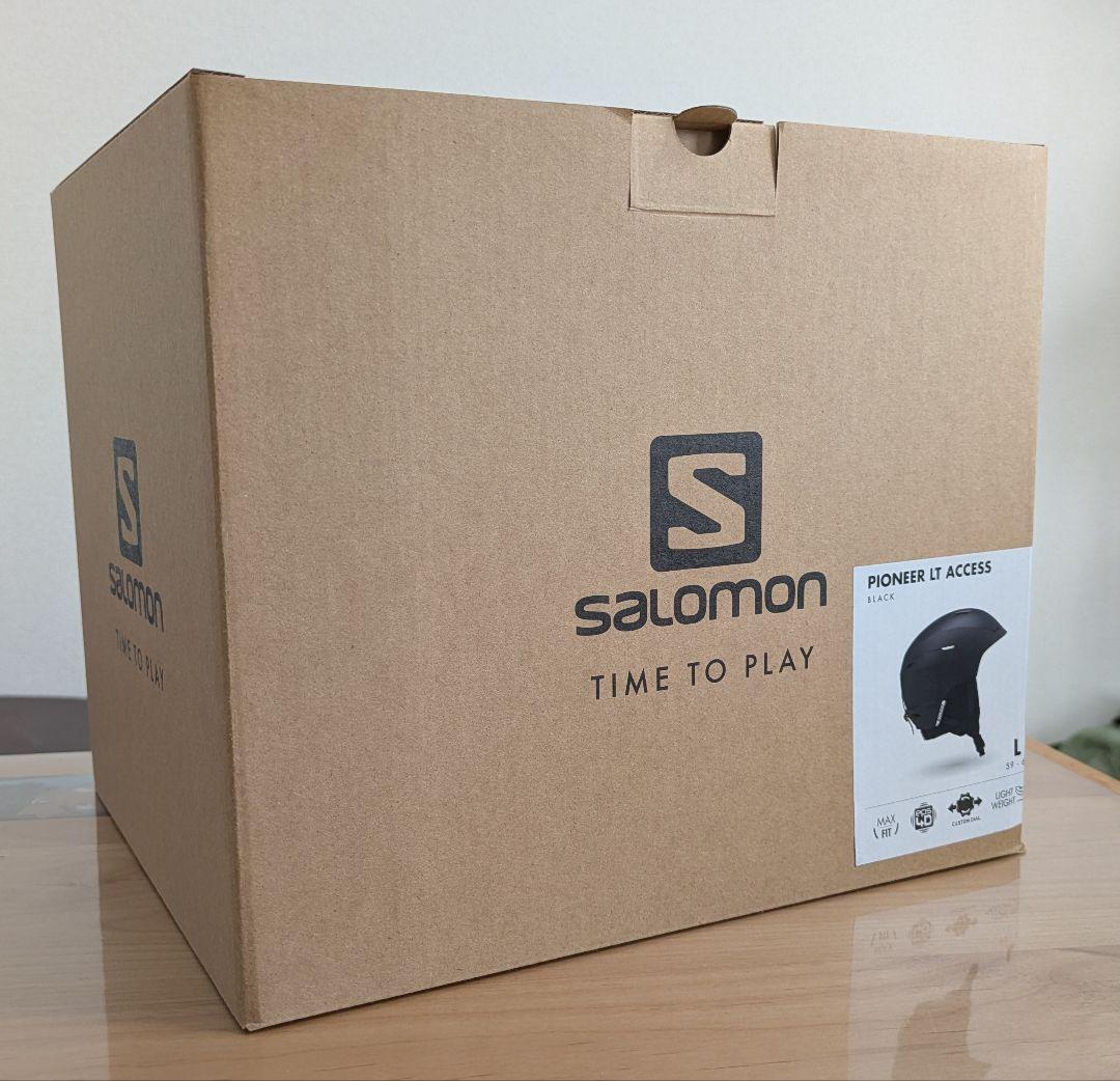 SALOMON PIONEER LT ACCESS ブラック L ヘルメット