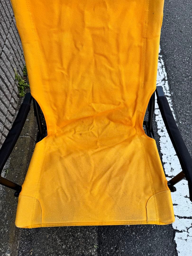 値下げ中　ONWAY オンウェイ スリムチェアコットン 折りたたみ椅子高背もたれ