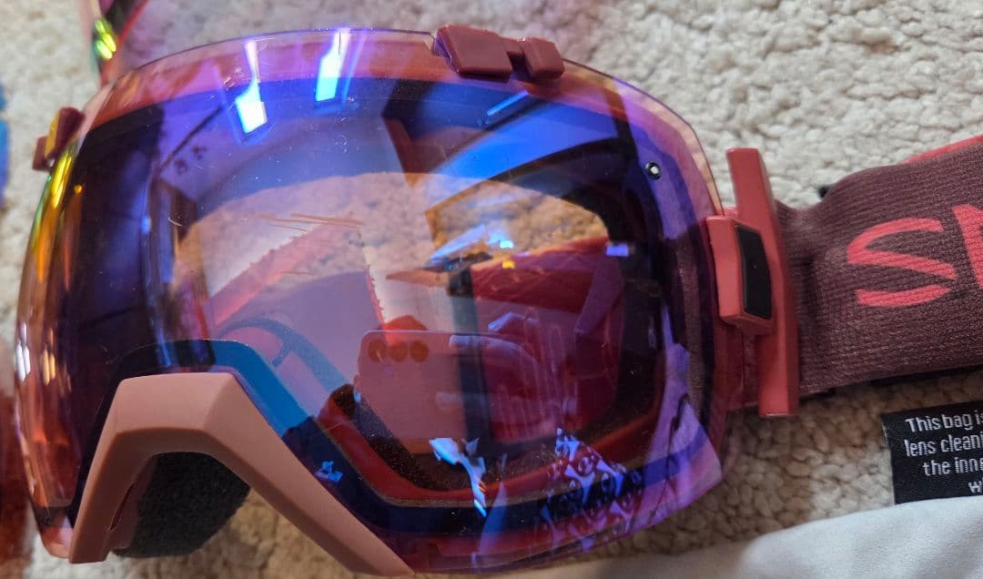 SMITH I/OX スノーボードゴーグル レンズ計5枚 調光レンズ スミス