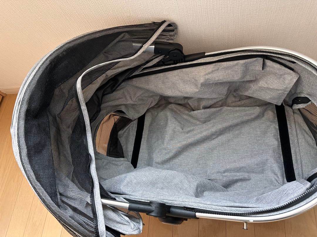 美品‼️Kenyone C510 グレイ ペットカート ☆グレー