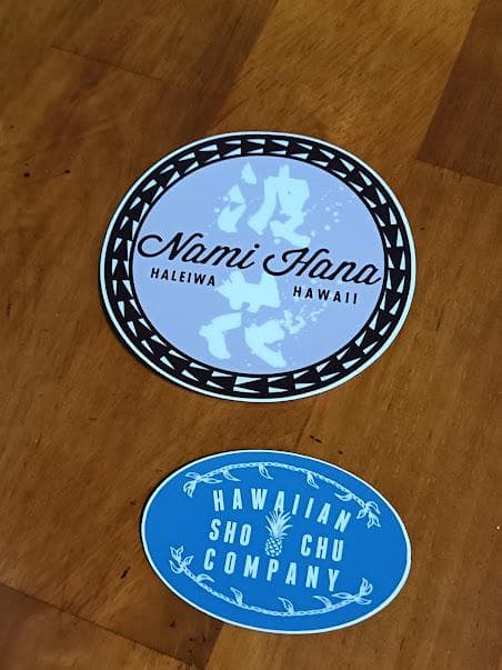 ハワイの焼酎.波花 No24 シール付き