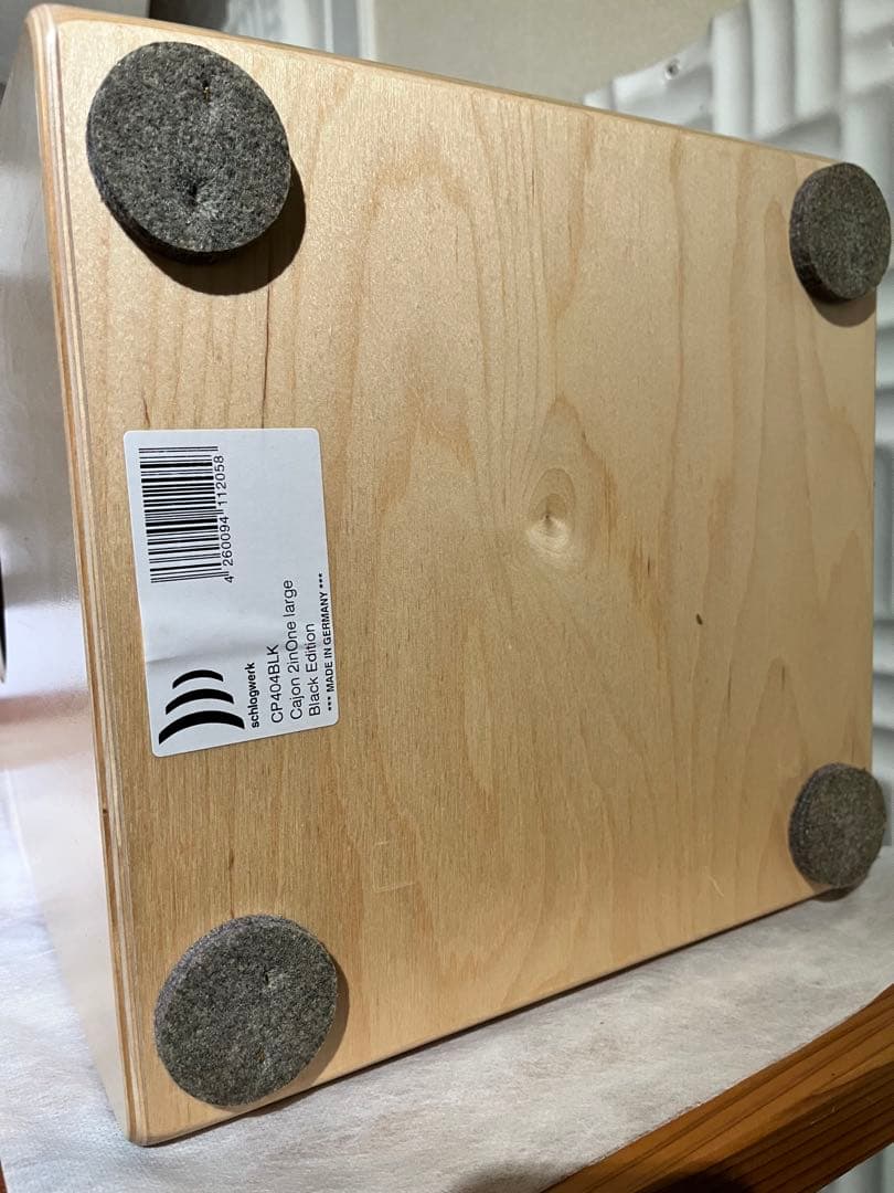 ほぼ新品・カホン SCHLAGWERK シュラグベルグ SR-CP404 BLK