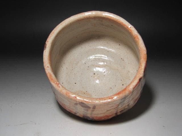 ★　鈴木蔵　志野茶碗　温かみのある一品です★x493