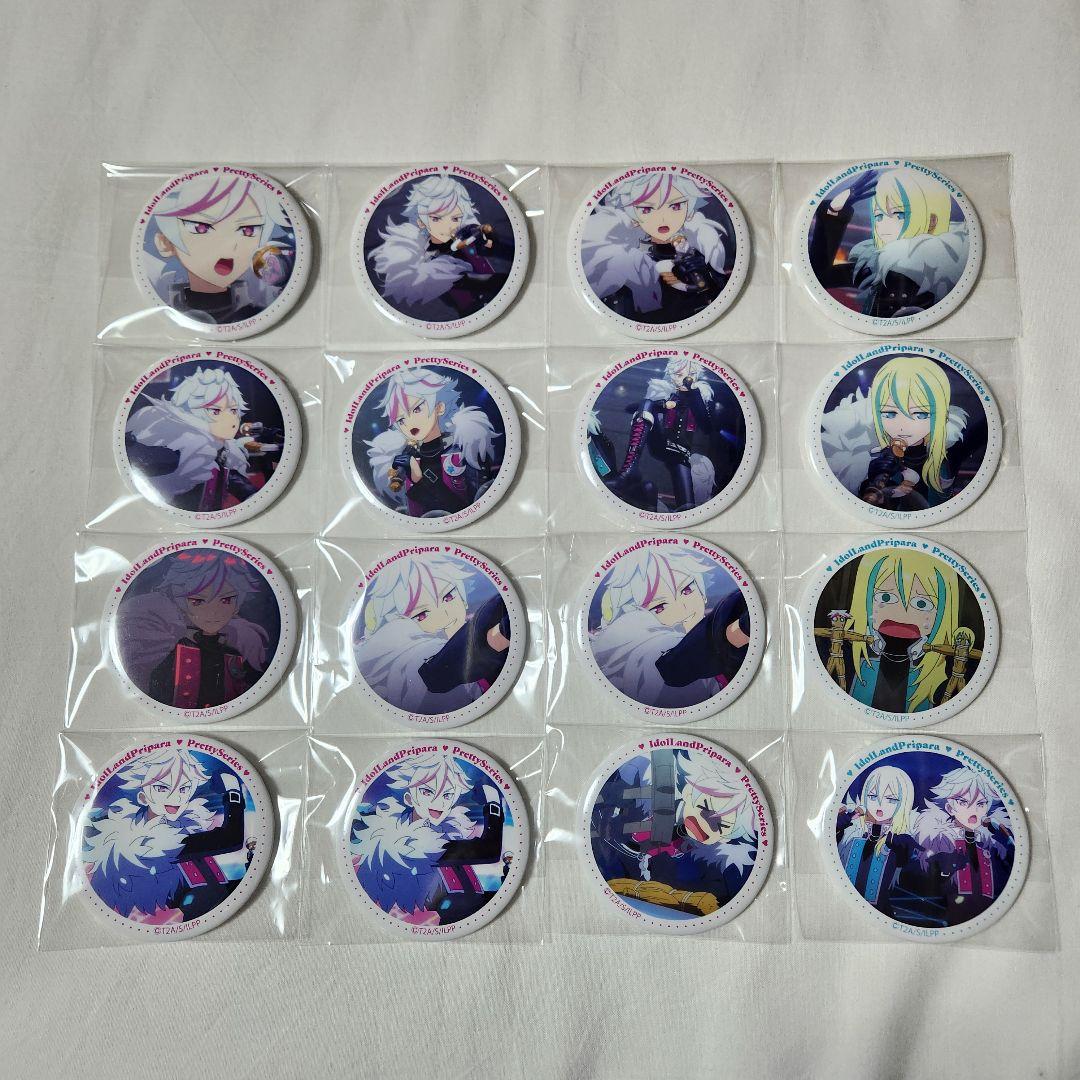 大江戸シンヤ、ウシミツ いっぱい缶バッジ プリパラ アドパラ