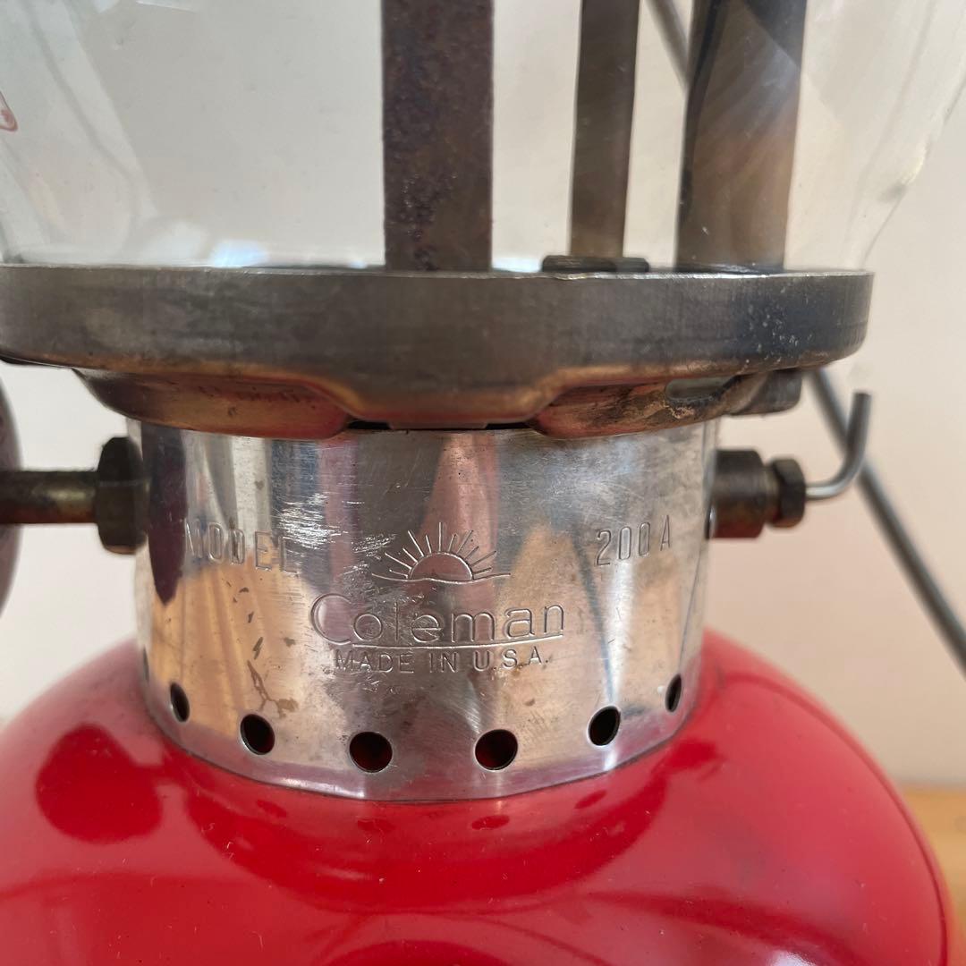 coleman 200a イエローボーダー、状態良