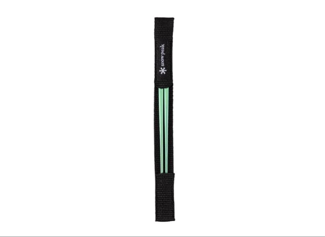 新品）スノーピーク/ 先細箸　チタン製の箸　グリーン1セット　パープル2セット