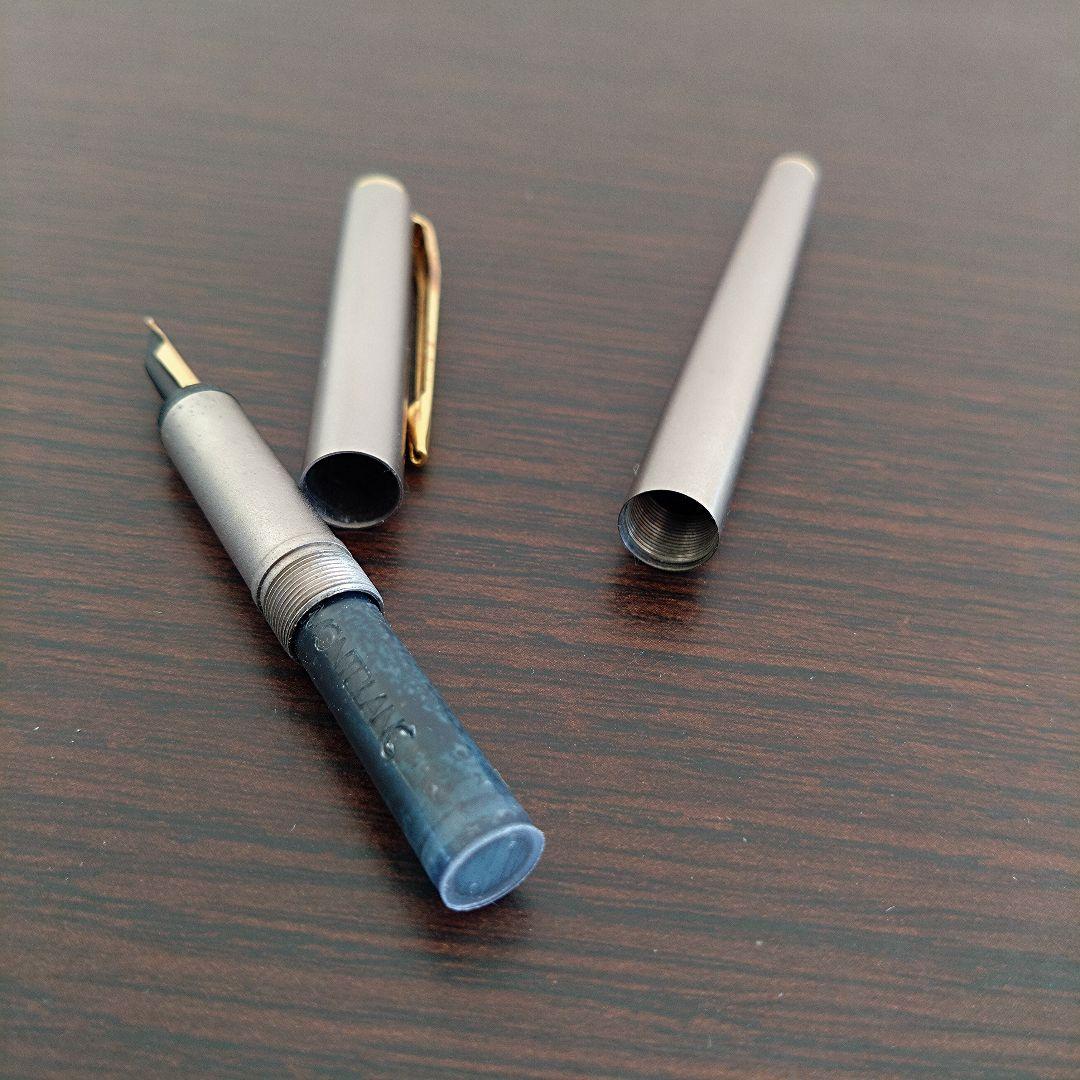 モンブラン 万年筆 ノブレス シルバー