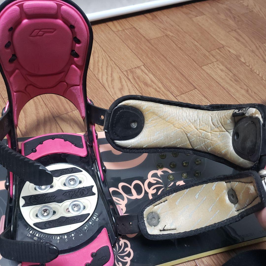 SABRINA FLUX 145cm ラントリ スノーボードセット