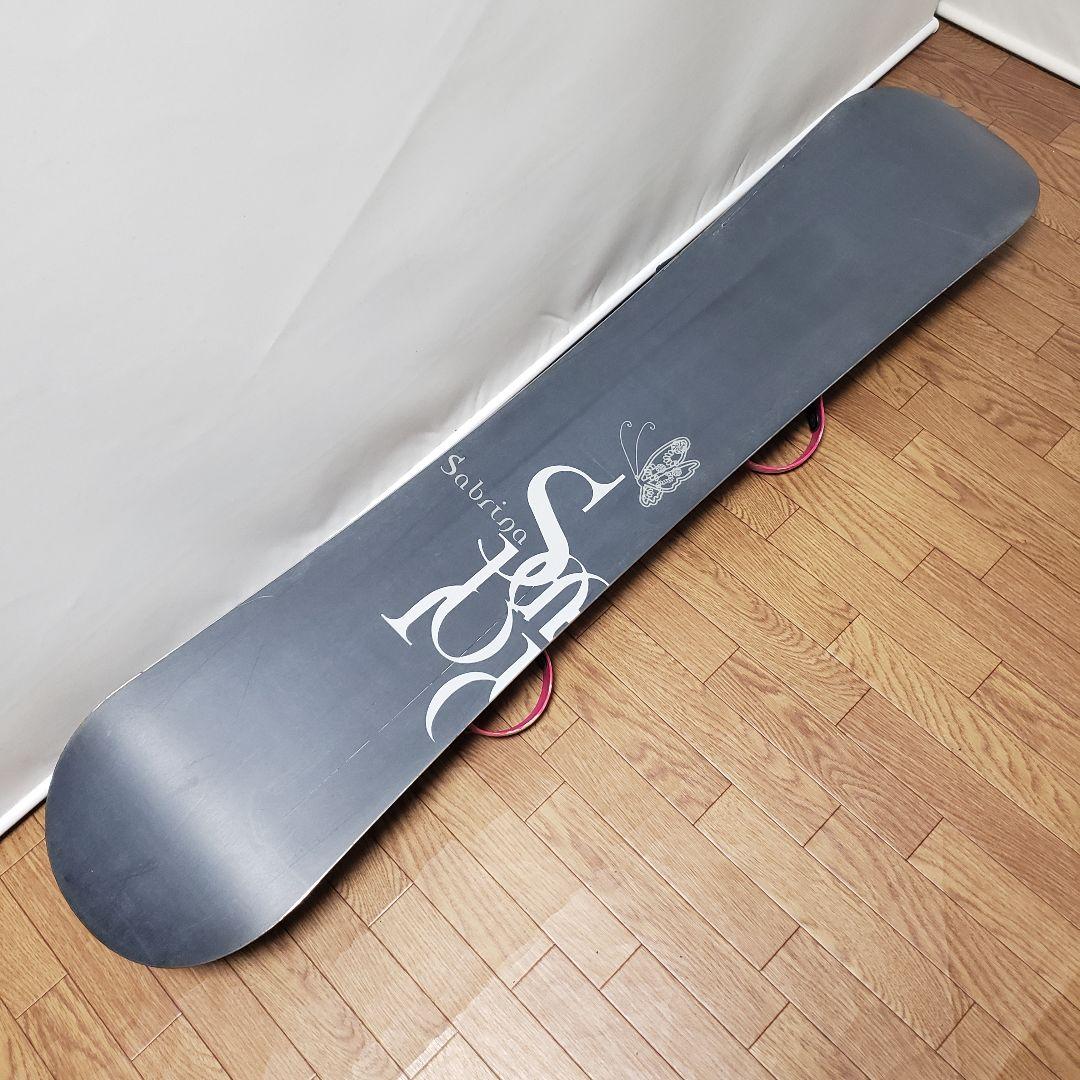 SABRINA FLUX 145cm ラントリ スノーボードセット