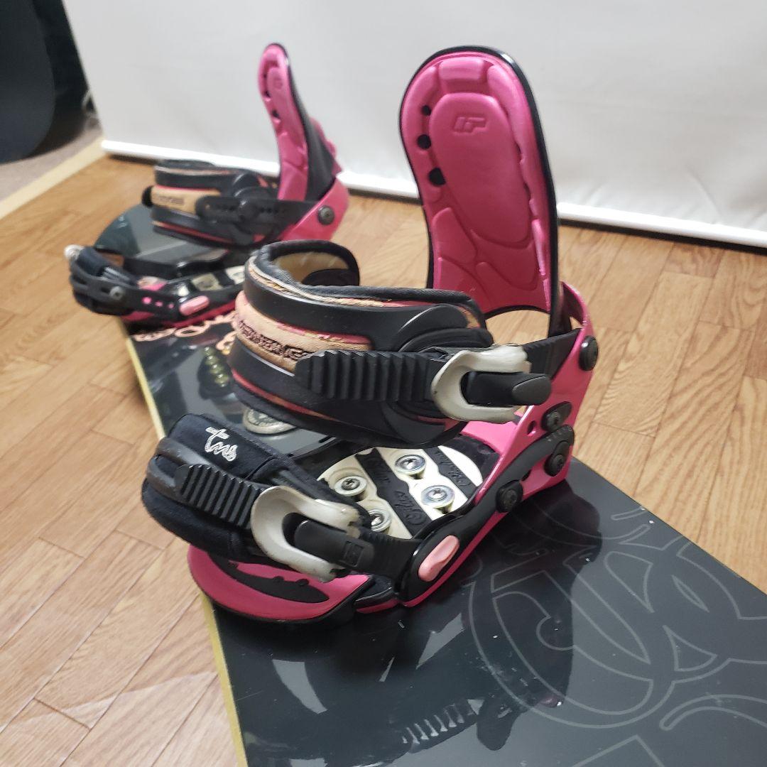 SABRINA FLUX 145cm ラントリ スノーボードセット