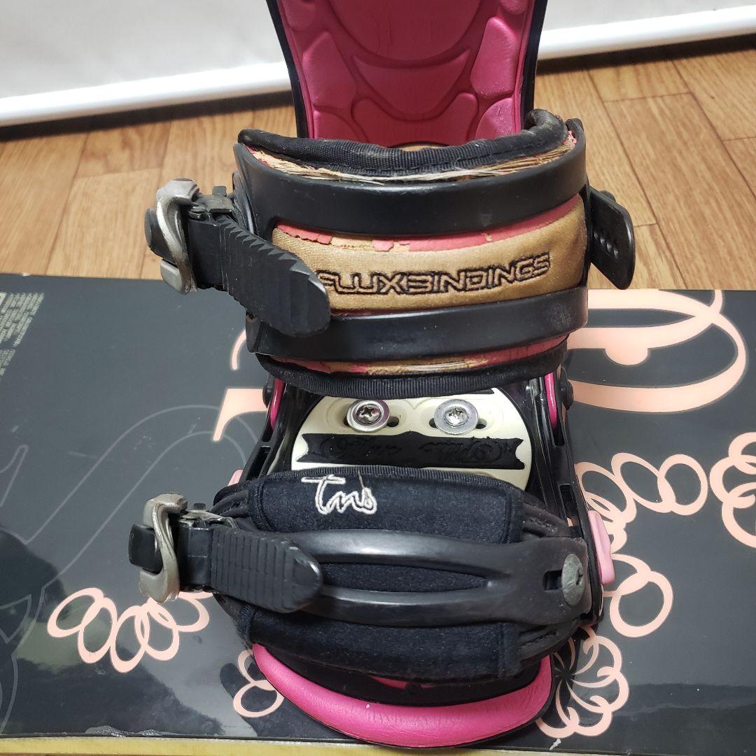 SABRINA FLUX 145cm ラントリ スノーボードセット