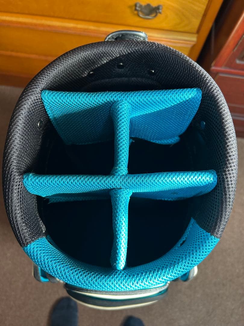 ナイキ キャディバッグ ホワイト/ブラック/ブルー