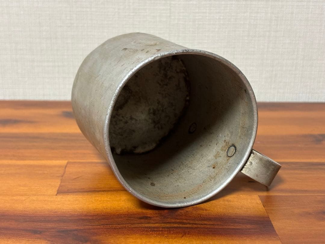 WW2 ロシア軍 ソ連軍 実物 1920年 支給品 アルミ製 カップ