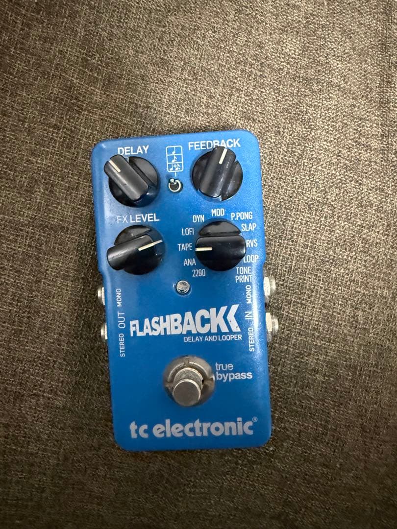 ギター tc electronics flashback