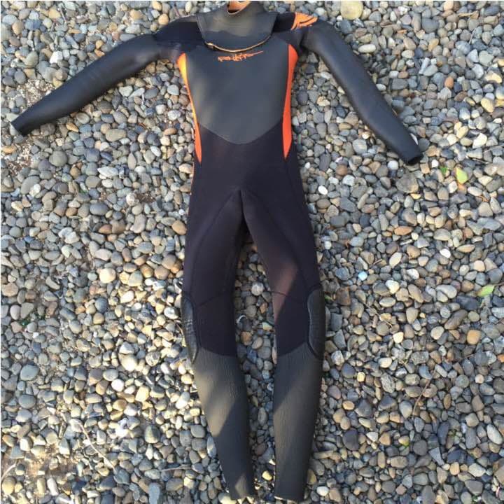ロックホッパーセミドライウェットスーツ 5ミリ3ミリ ジュニア