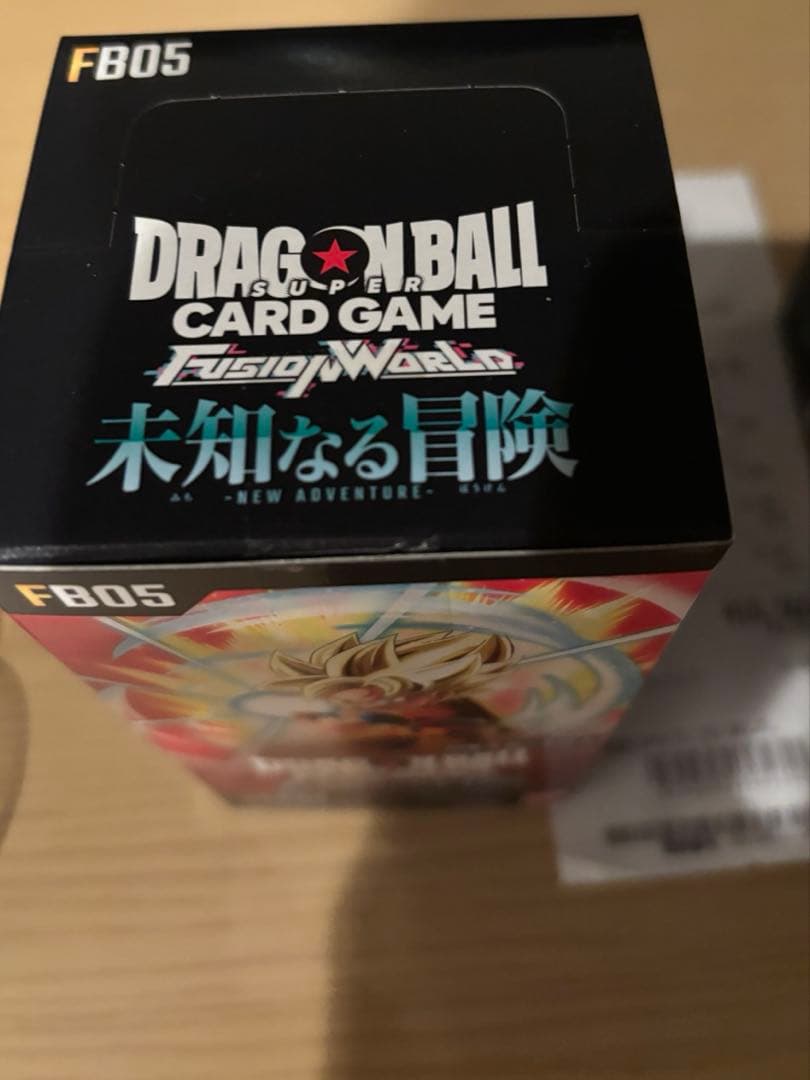 ドラゴンボールカード　未知なる冒険、迫り来る脅威各１ボックス
