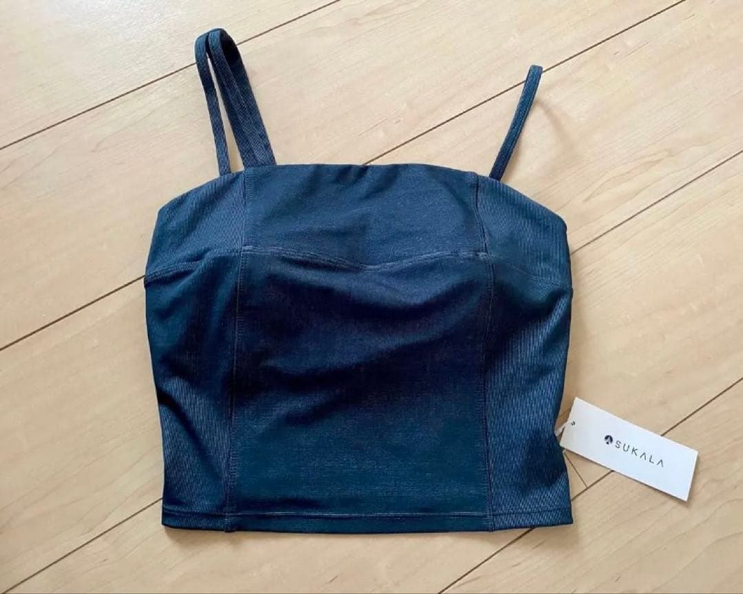 新品　LAVA SUKALA アシンメトリーデザイン キャミタンクトップ S