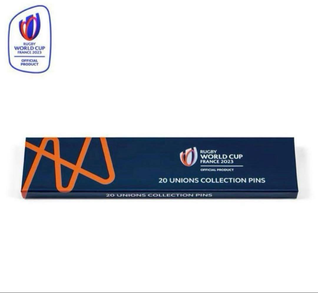 ラグビーワールドカップ2023 代表20ヶ国コレクションピンズセット