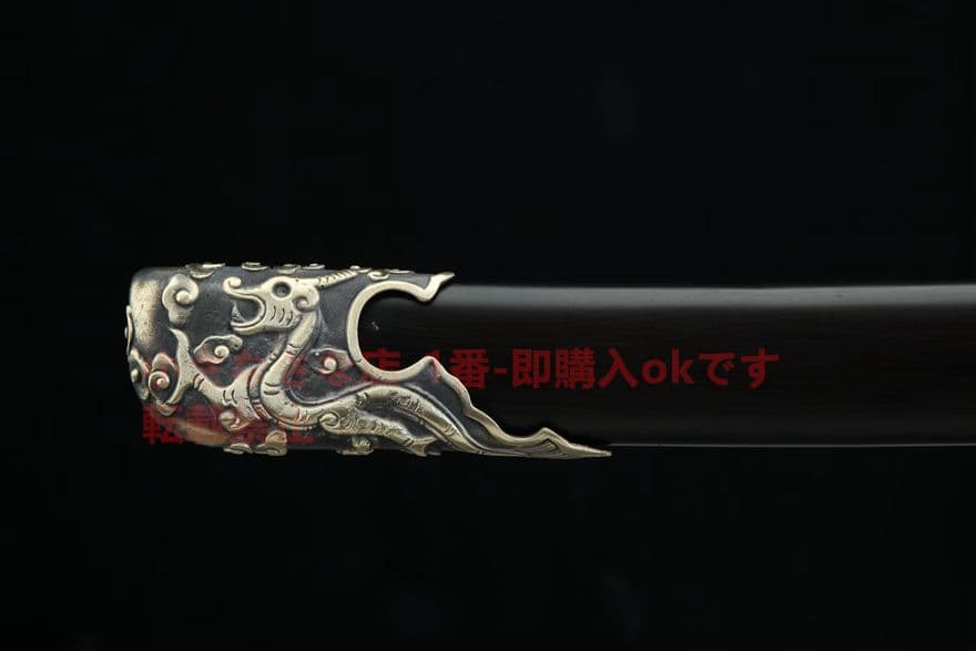 26寸定坤神刀（黒檀金）武具　刀装具　日本刀　模造刀 居合刀