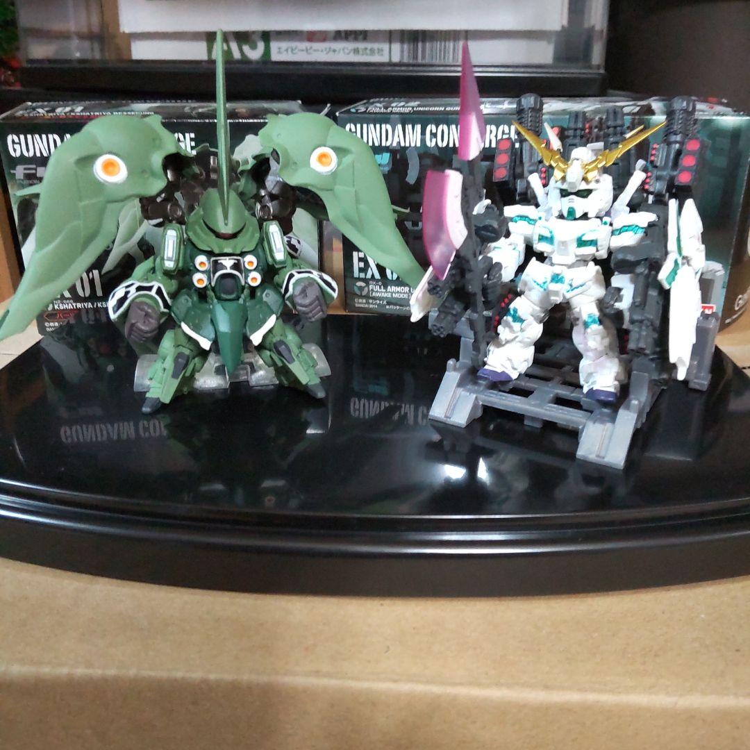 ガンダムコンバージ ユニコーンガンダム、クシャトリア セット売り
