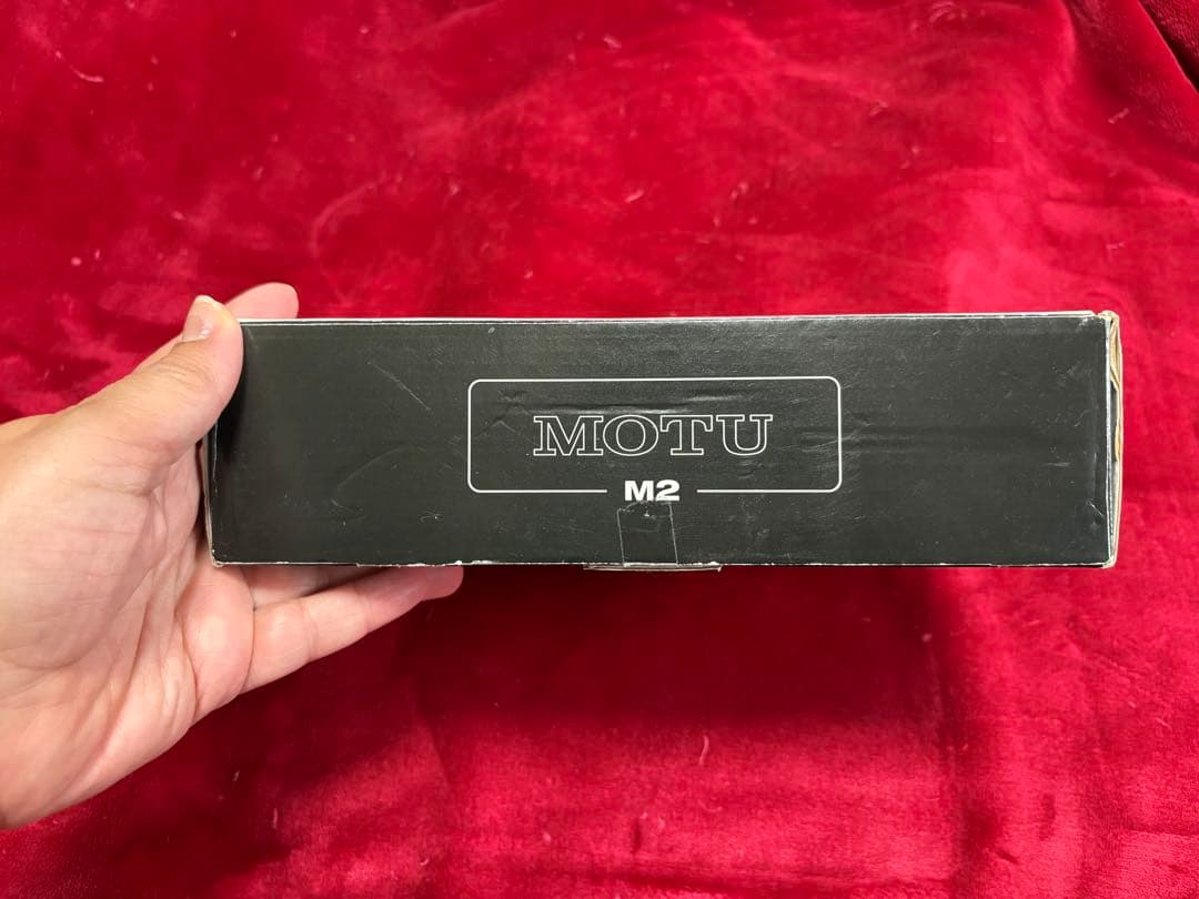 MOTU M2 オーディオインターフェース ジャンク品　元箱付き