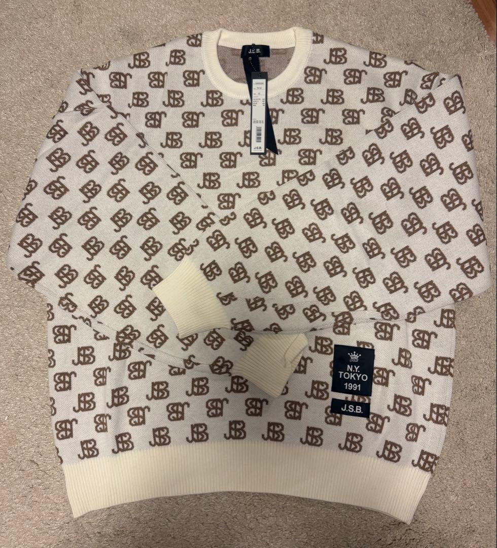 三代目Jsoul Brothers モノグラム ニット