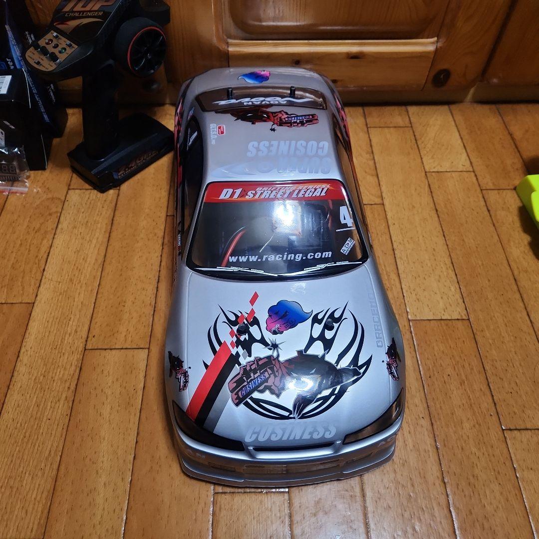 タミヤ ドリフト ラジコン フルセット　TT01　　シルビア　ボディ　①tt02