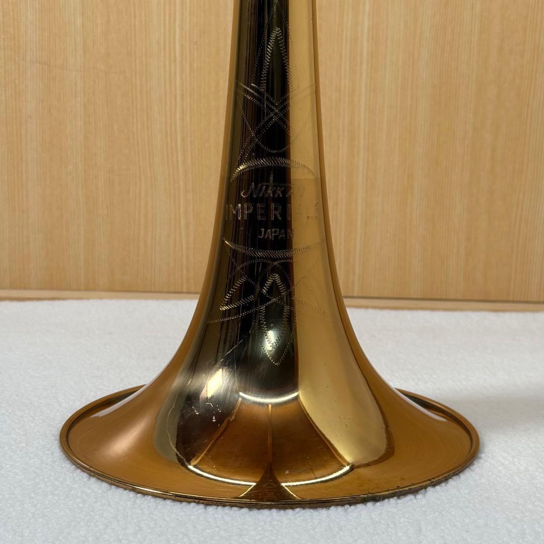 【希少】NIKKAN IMPERIALトロンボーン ゴールド ニッカン
