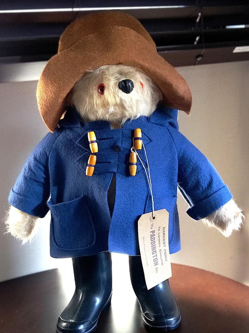 HELLO！ パディントン　熊　ガブリエルデザインズ社　LONDON　ぬいぐるみ