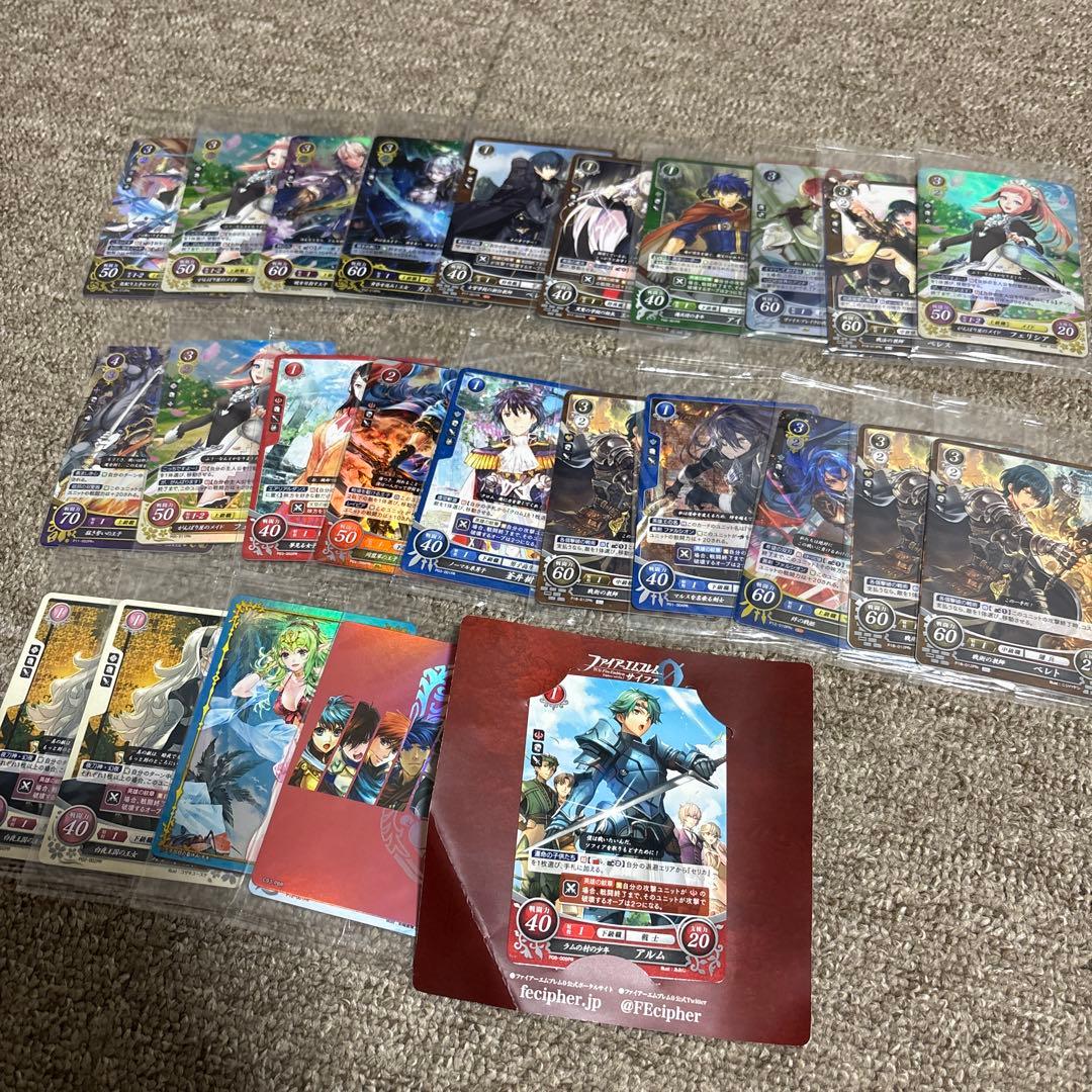 ファイアーエムブレムサイファ　BOX特典まとめ売り