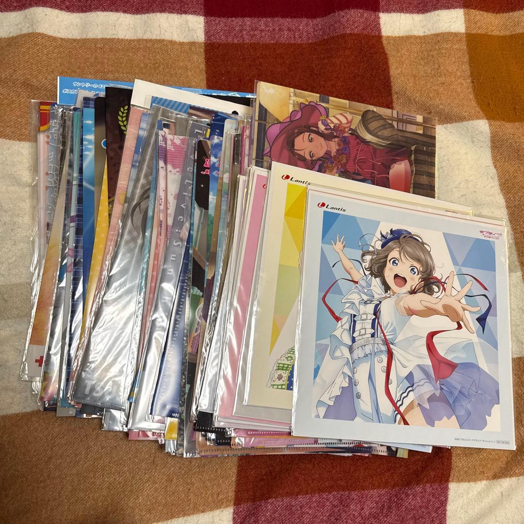 ラブライブサンシャイン　Aqours 紙類　まとめ売り