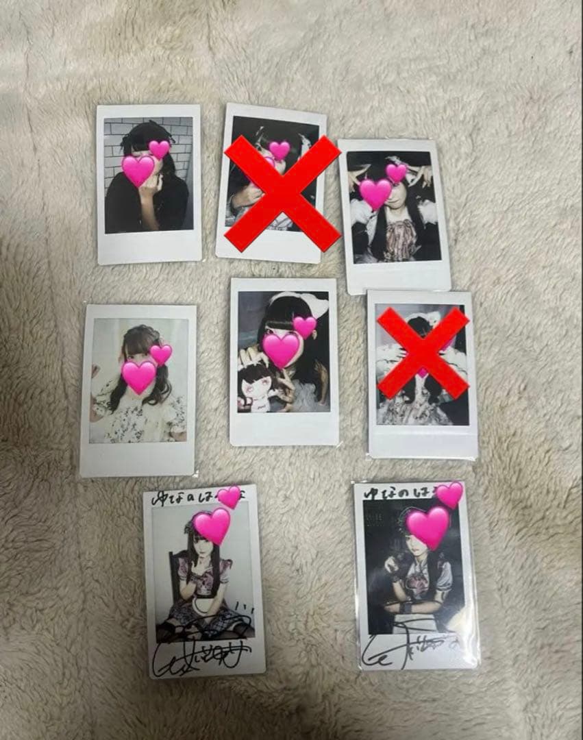 チバゆな チェキ まとめ売り7枚