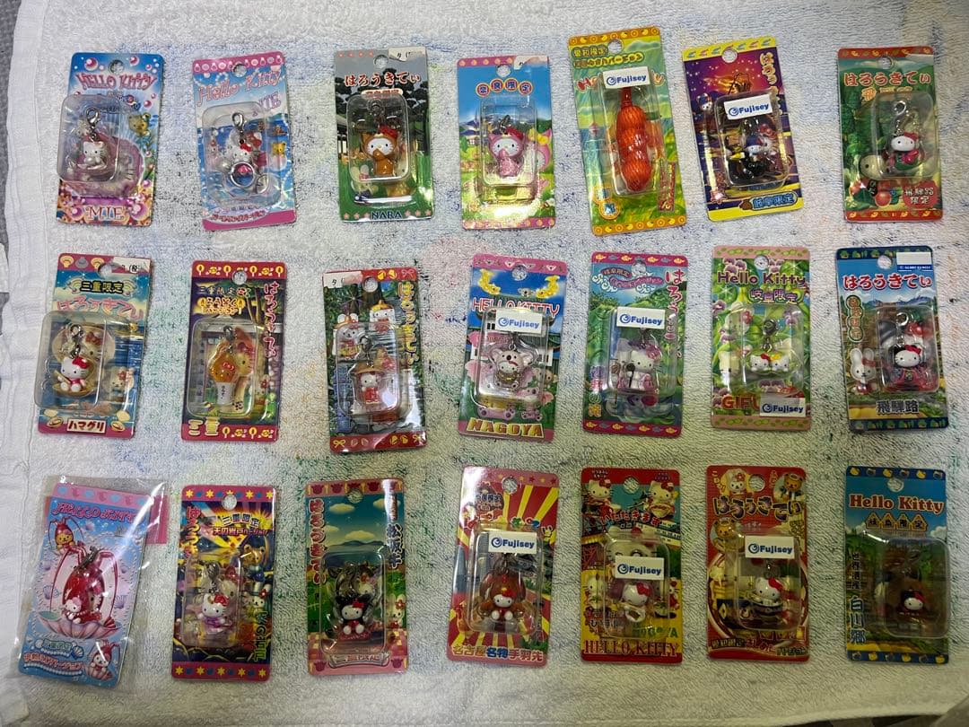 『まとめ売り』ご当地キティ 根付け ストラップ